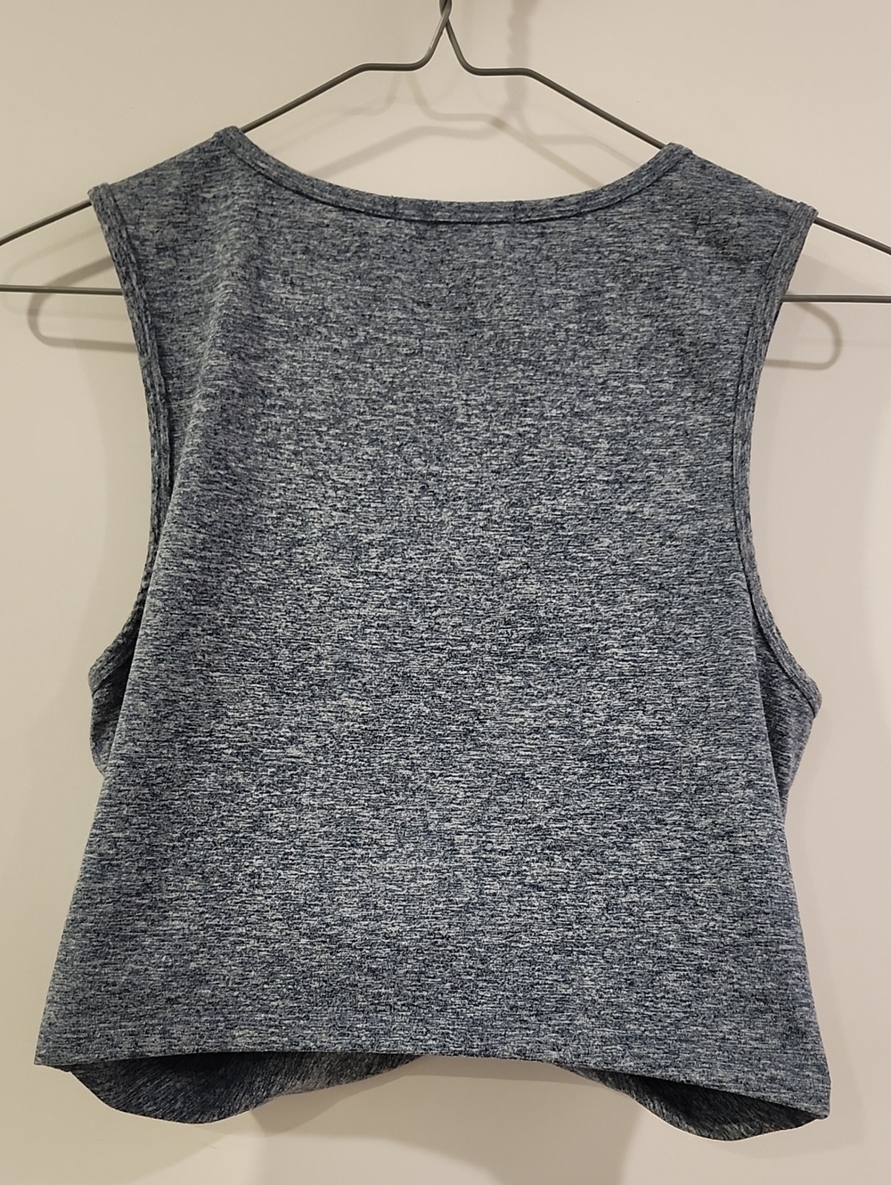 P2P 15.5" Zobha Heathered Navy Twist-Front Tank - Picture 4 of 4